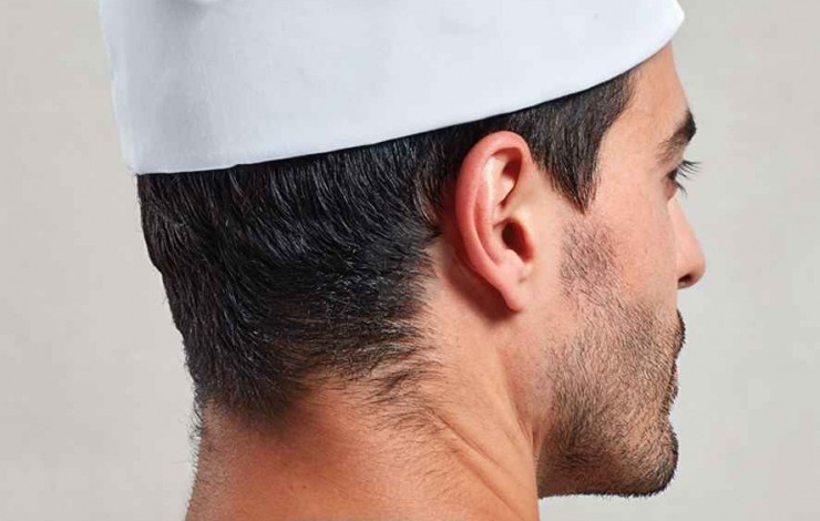 Turn-Up Chef's Hat