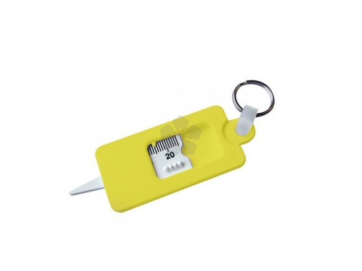 Promotional Tyre Depth Gauge Keyring, Personalised by MoJo Promotions
