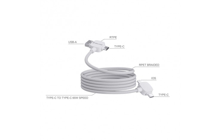 Urban Vitamin RPET Magnetic Cable