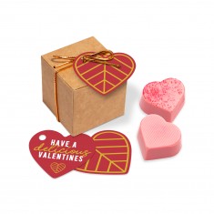 Valentines Truffles in Eco Cube