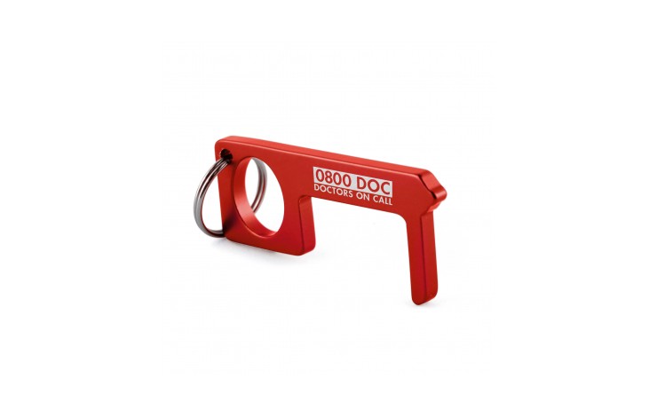 Value Metal Door Opener Keyring