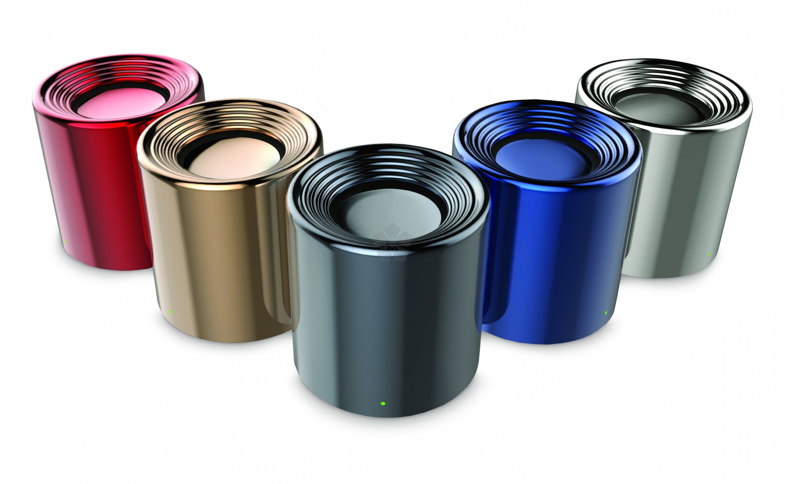 Promotional Volcano II Bluetooth Metal Speaker, Personalised by MoJo