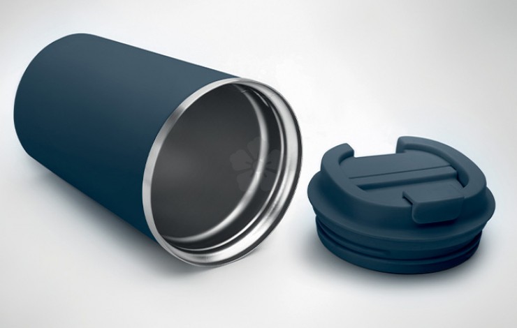 Santorini 350ml Steel Travel Mug