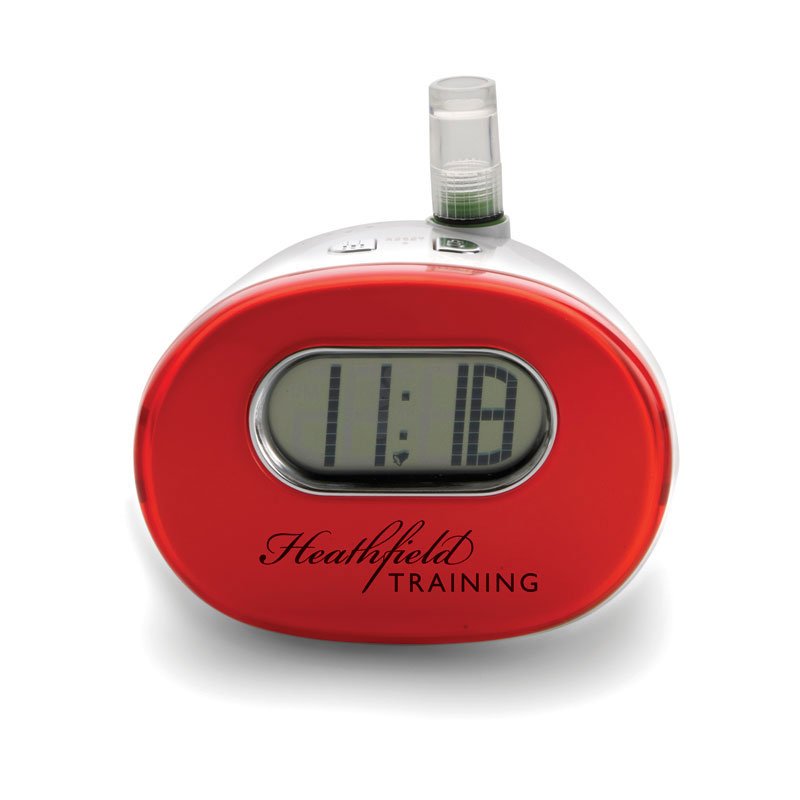 Promotional Water Powered Alarm Clock, Personalised by MoJo Promotions