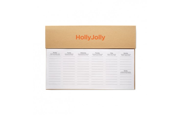 Weekly Memo Pad
