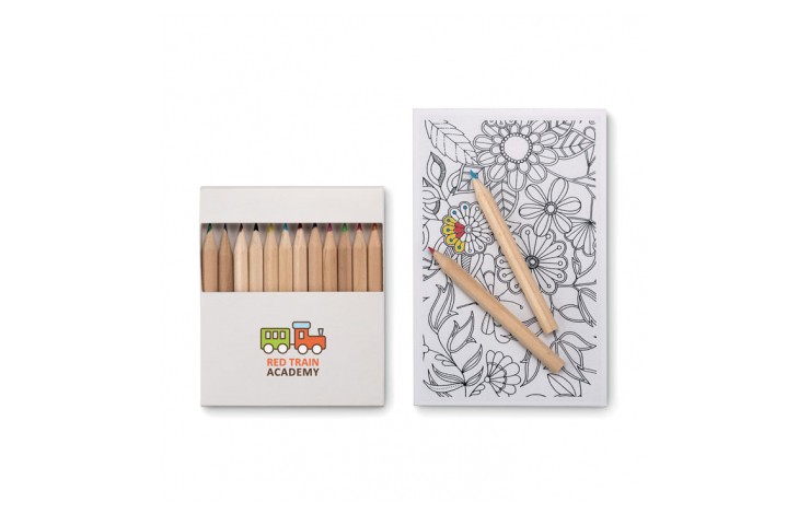 Wellbeing Colouring Set