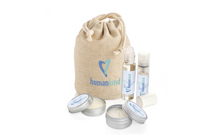 Wellness Kit in Hemp Bag