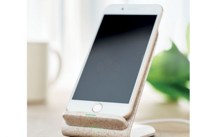 Wheat Straw Wireless Charger Stand