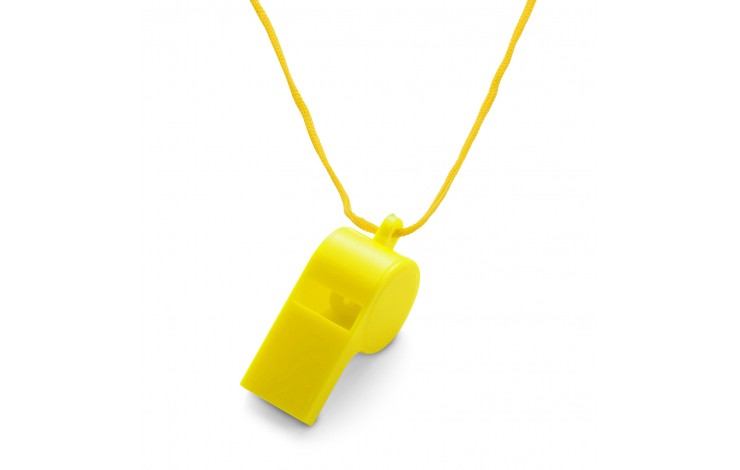 Whistle with Neck Cord