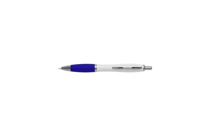 White Curvy Ballpen