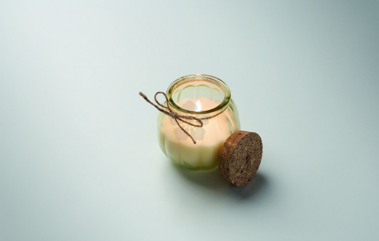 Wickford Glass Candle