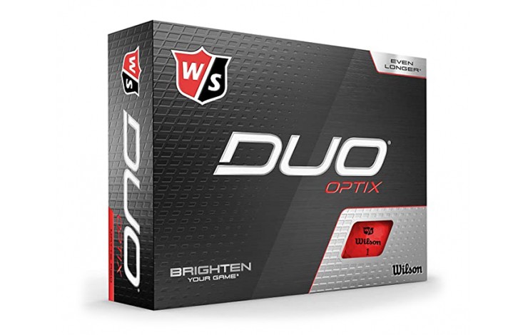 Wilson Duo Optix Matt Golf Ball