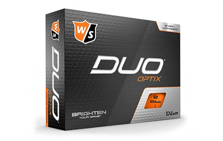 Wilson Duo Optix Matt Golf Ball