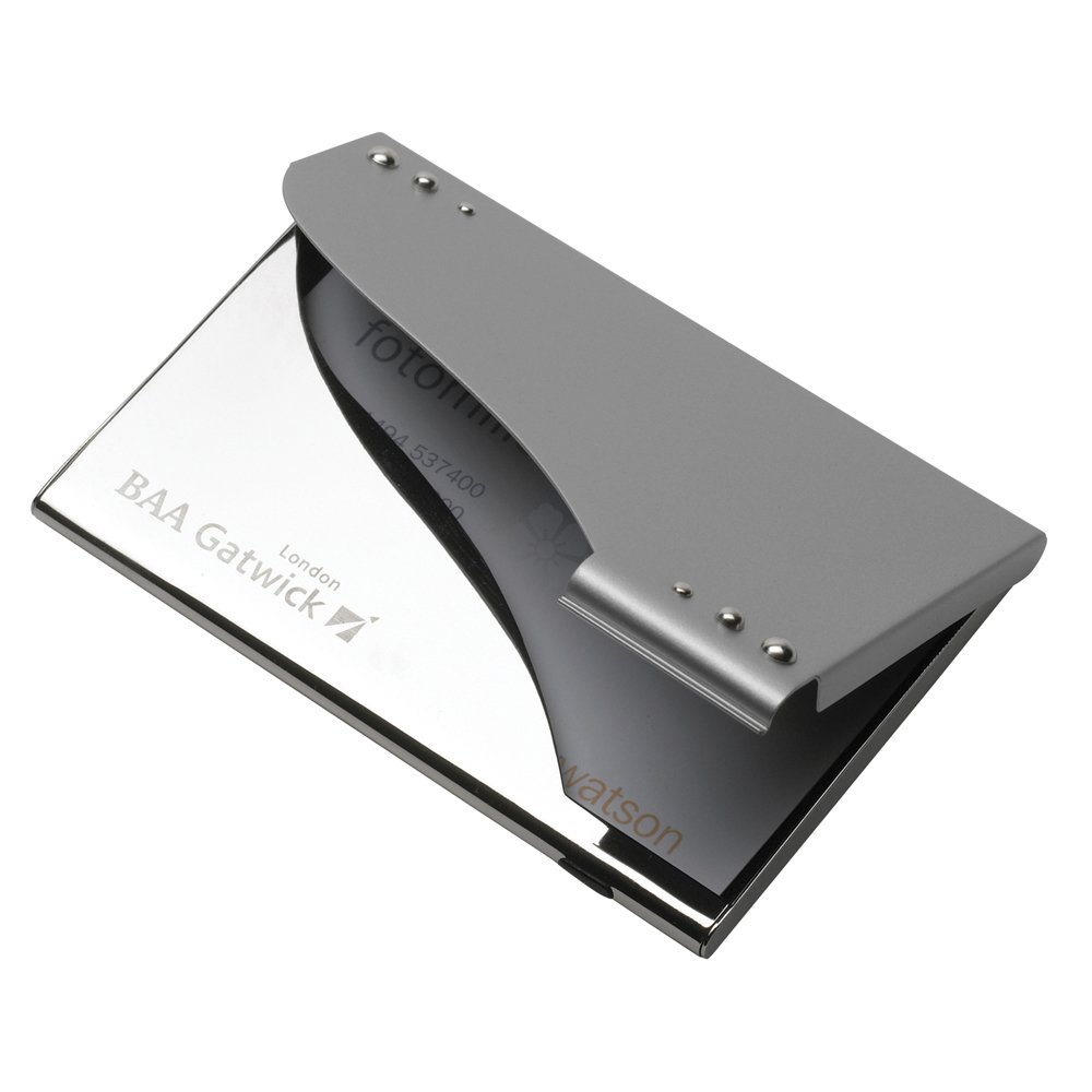 Promotional Windsor Business Card Case, Personalised by MoJo Promotions