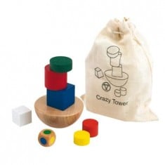 Wonky Wooden Tower Game