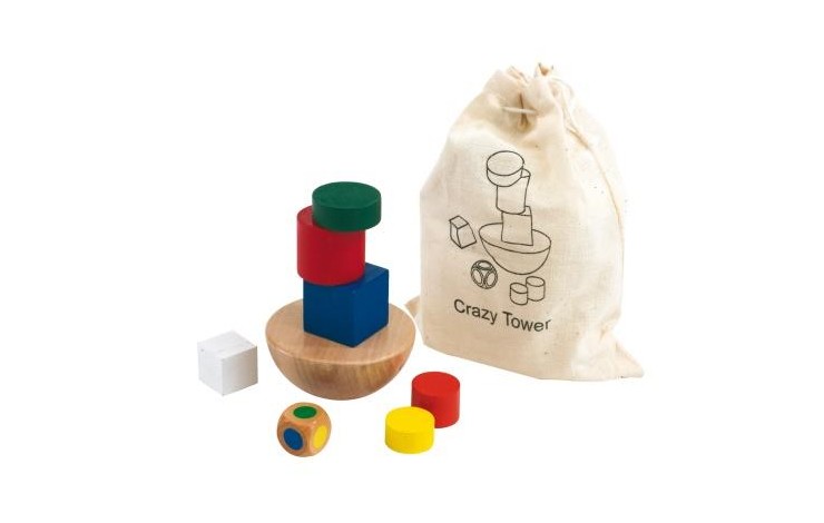 Wonky Wooden Tower Game