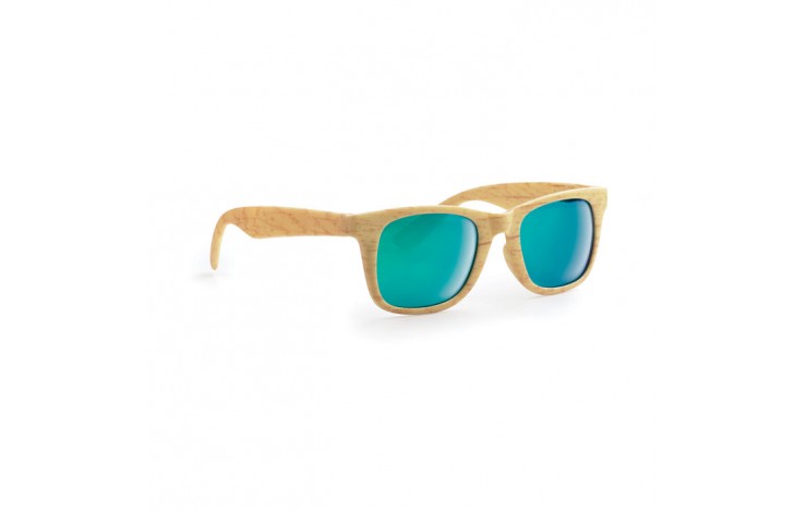 Wooden Effect Sunglasses