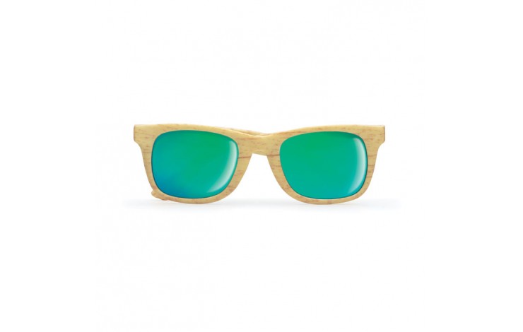 Wooden Effect Sunglasses