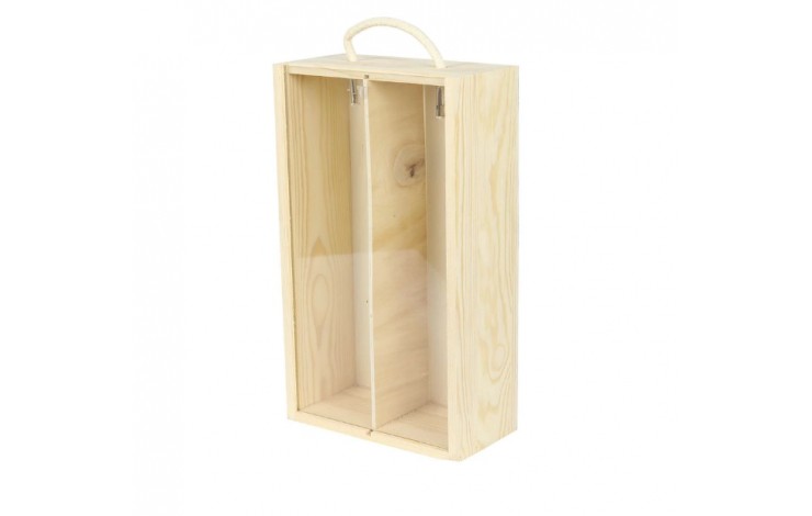 Wooden Sliding Lid Box