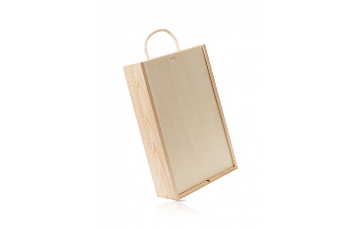 Wooden Sliding Lid Box