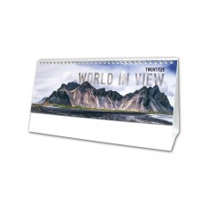 World in View Desk Calendar