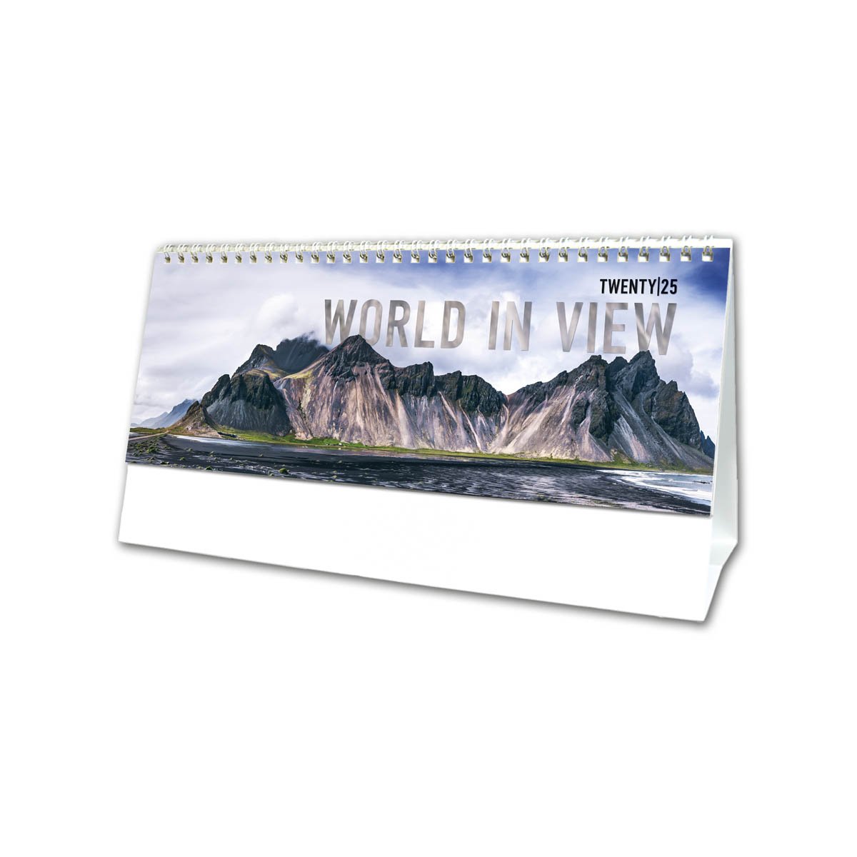 Promotional World In View Desk Calendar Personalised By Mojo Promotions