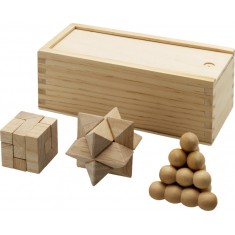 Wylan Wood Brain Teaser Set