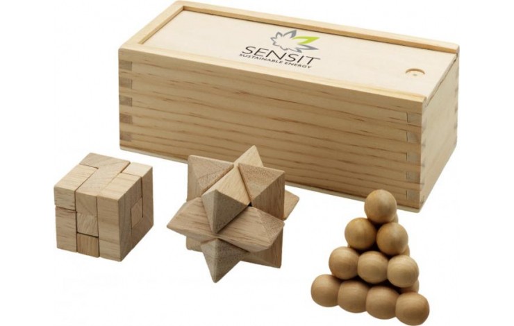 Wylan Wood Brain Teaser Set