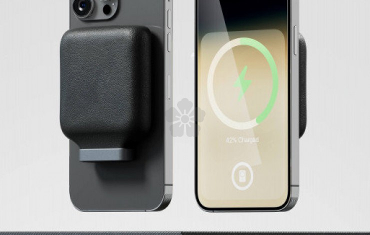 Xoopar Leather Wireless Power Bank