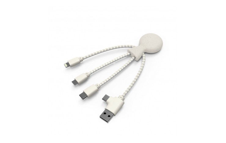 Xoopar Mr. Bio Wheat Straw Charging Cable