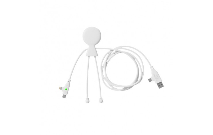 3-in-1 Xoopar Mr Bio XL Fast Charging Cable