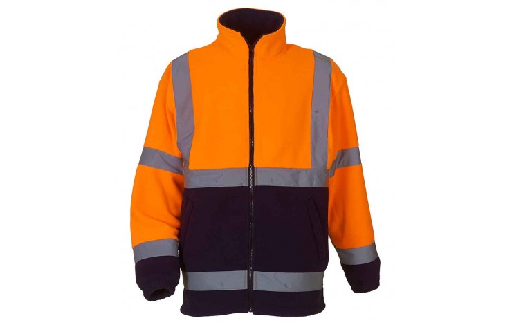 Yoko Hi-Vis Heavyweight Fleece Jacket
