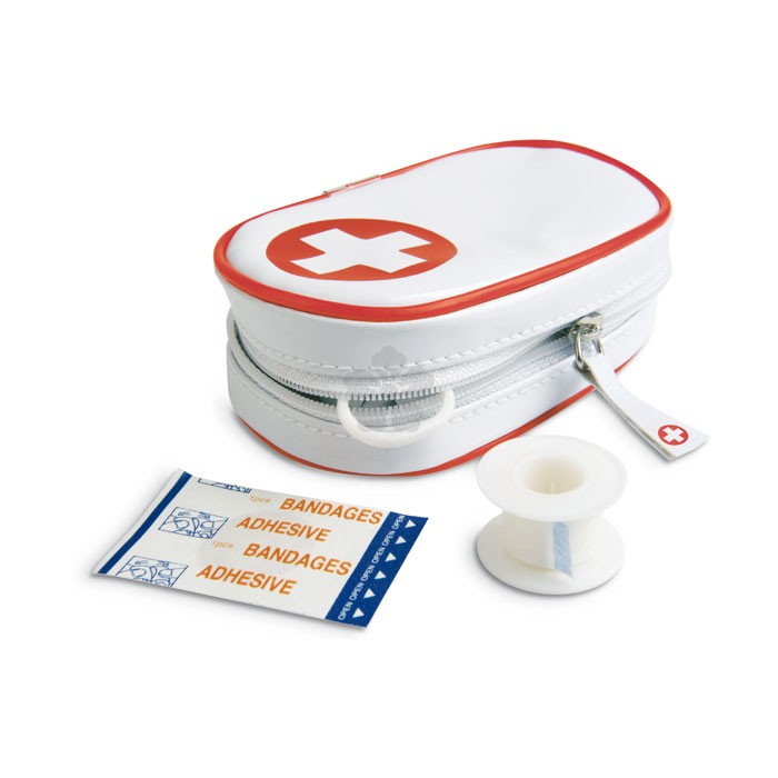 Promotional Zip Up First Aid Kit, Personalised by MoJo Promotions