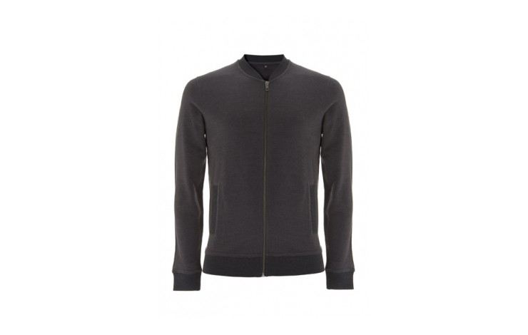 Zipped Bomber Jacket