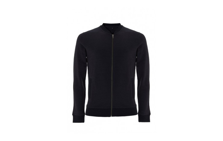 Zipped Bomber Jacket