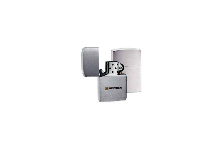 Zippo Brushed Chrome Lighter