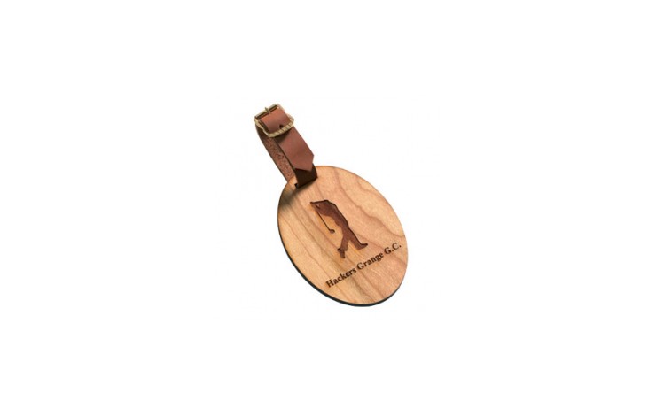Wooden Bag Tag