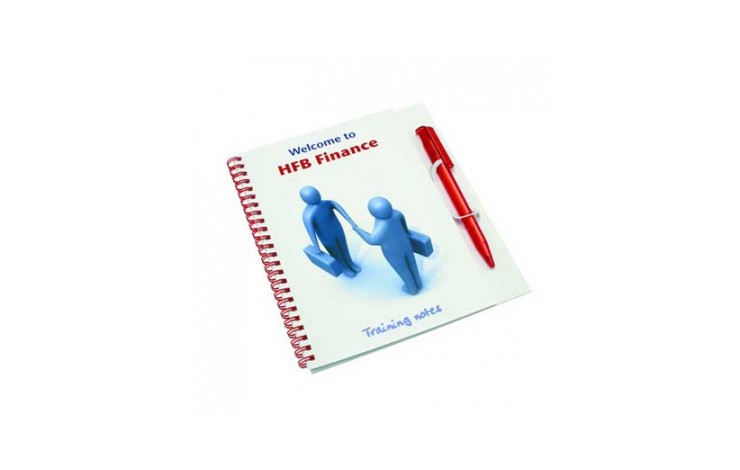 Wiro-Smart - A5 Poly Note Pad and Pen