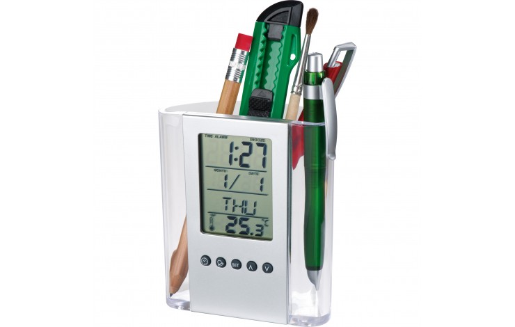 Acrylic Desk Pen Holder