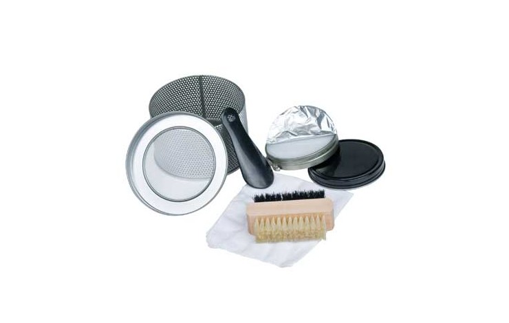 Metal Shoe Polish Box Toulon