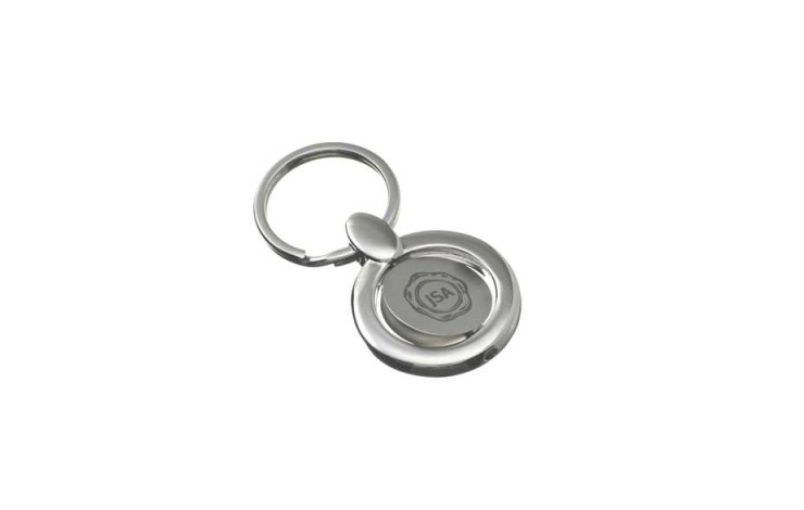 Rapalo Round Spinning Keyring